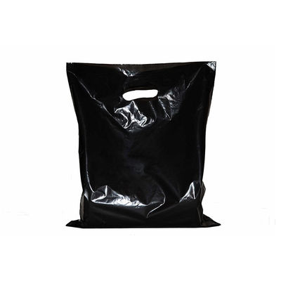 Belanja 0.3mm PLA PO Poly Packaging Bag Die Cut Handle Logo Kustom