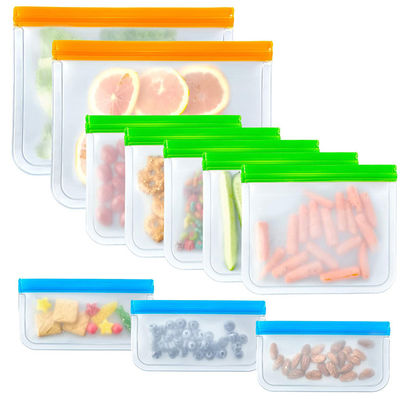 BPA FREE PEVA k Packaging Bag Leakproof Freezer Untuk Penyimpanan Makanan Ringan