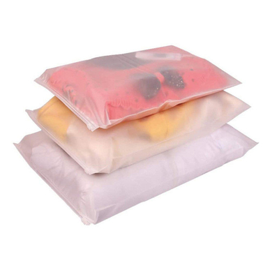 Matte Pe Plastic Frosted k Packaging Bag Penggunaan Bagasi Tahan Debu