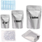9.4mil 10''X14'' Resealable k Aluminium Foil Mylar Bags Dengan Peredam Oksigen