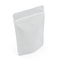Matte White Black Aluminium Foil Plastic k Packaging Bags Stand Up
