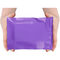 MOQ Rendah Ungu 10x13 LDPE Poly Packaging Bag Untuk Pengiriman Bukti Air Mata