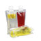 Plastic Clear 8.4oz Liquid Spout Bag Untuk Juice 60-200micron Thickness