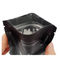 Tas Kemasan k Black Mylar yang Dapat Ditutup Kembali Dengan Pencetakan CMYK / Pantone Jendela