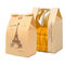 ASP 4.72*3.54*11.8inches Bakery k Paper Bag Dengan Jendela