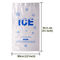 Kantong Plastik Es Lolly 10lb 25lb sekali pakai, Kantong Es Pop yang Dapat Digunakan Kembali