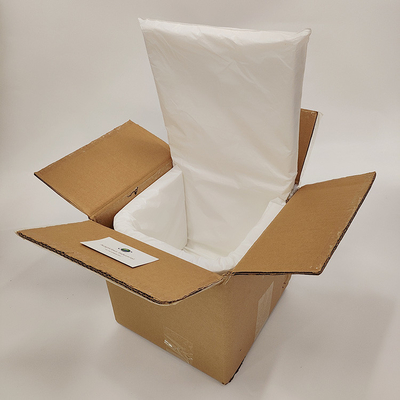 Disesuaikan 8in 10in 12in termal terisolasi Shipping Box Liner PE terisolasi tas Liner