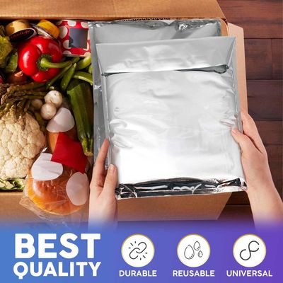 Folium aluminium logam sekali pakai panas dingin termal terisolasi bubble cooler mailers amplop