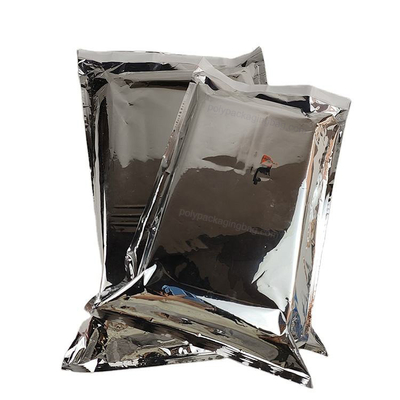 Envelope termal tahan air pendingin kaviar Paket untuk Pengiriman, kantong terisolasi foil Silver Mailer