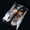 7 * 10cm Clear Flat OPP Poly Packaging Bag Self Adhesive Untuk Cellophane Rendah MOQ